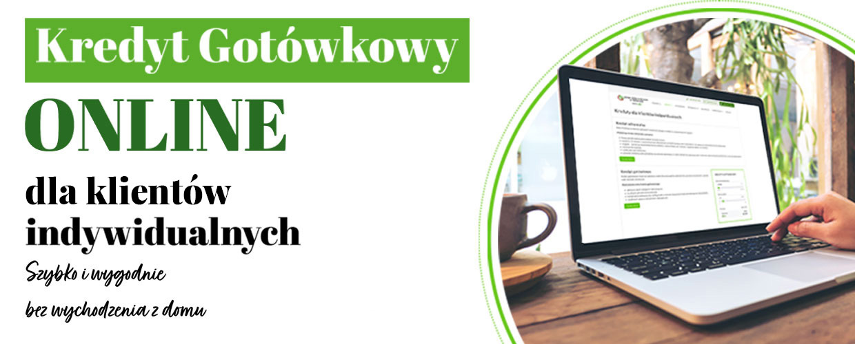 Kredyt got&oacute;wkowy Online